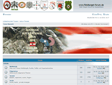 Tablet Screenshot of fieldtarget-forum.de